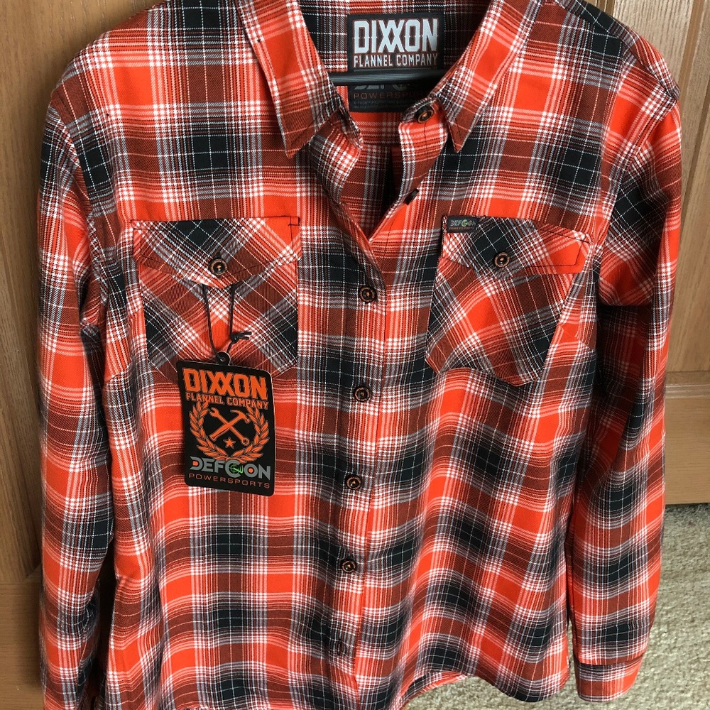DIXXON Flannel.  Defcon.  Women's XL